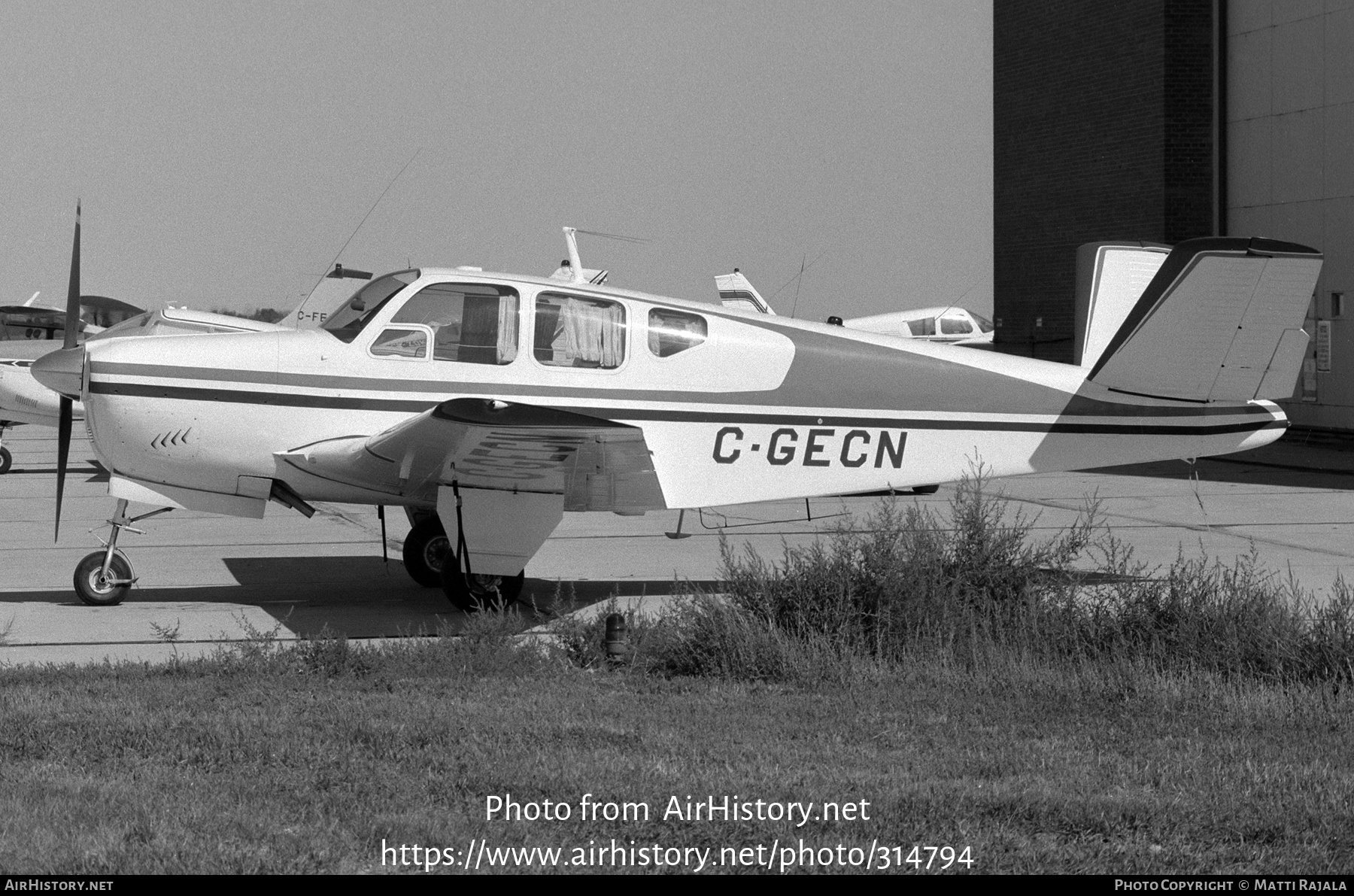 Aircraft Photo of C-GECN | Beech J35 Bonanza | AirHistory.net #314794