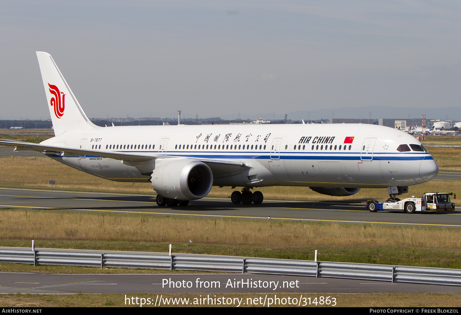 Aircraft Photo of B-7877 | Boeing 787-9 Dreamliner | Air China | AirHistory.net #314863