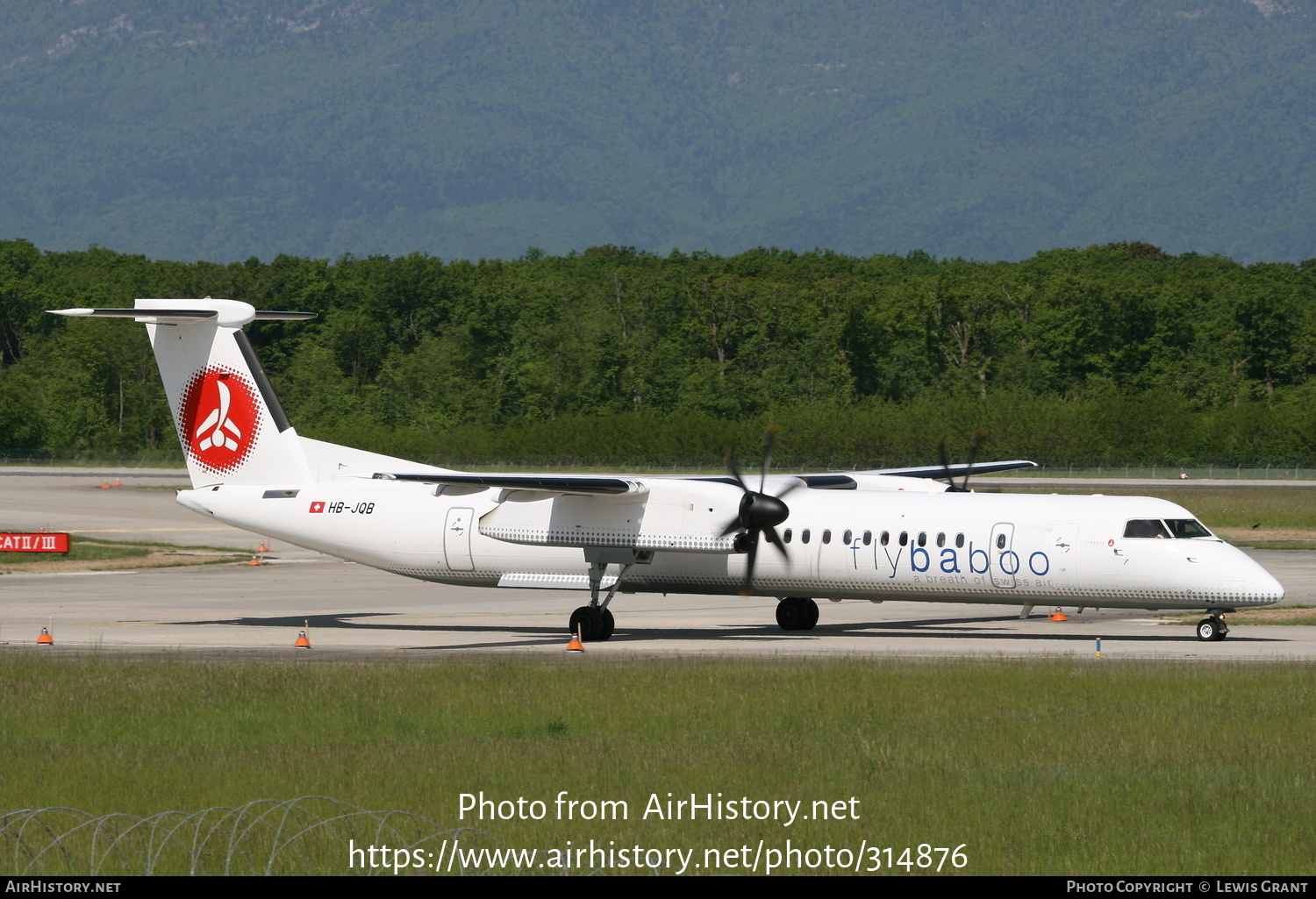 Aircraft Photo of HB-JQB | Bombardier DHC-8-402 Dash 8 | Flybaboo | AirHistory.net #314876