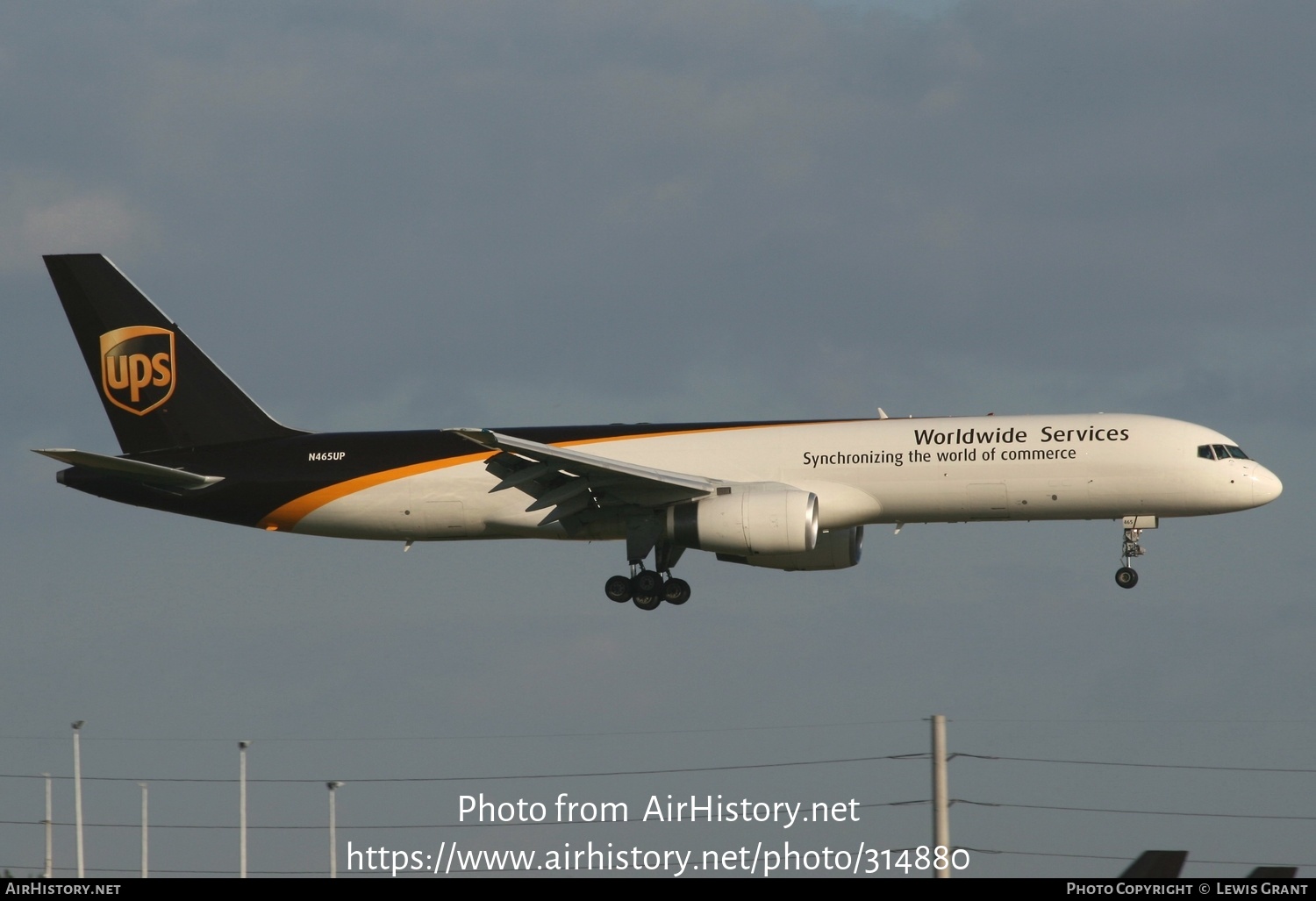 Aircraft Photo of N465UP | Boeing 757-24APF | United Parcel Service - UPS | AirHistory.net #314880