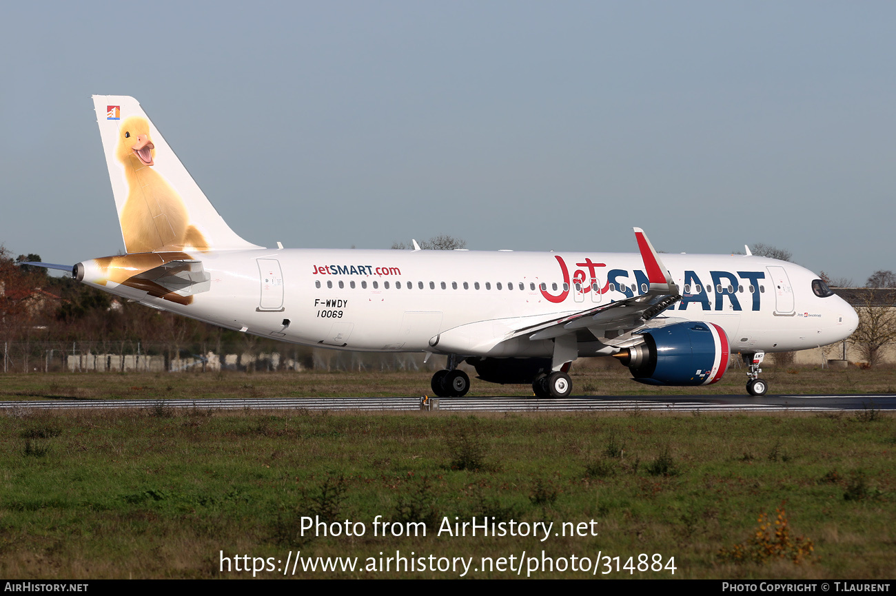 Aircraft Photo of F-WWDY | Airbus A320-271N | JetSmart | AirHistory.net #314884