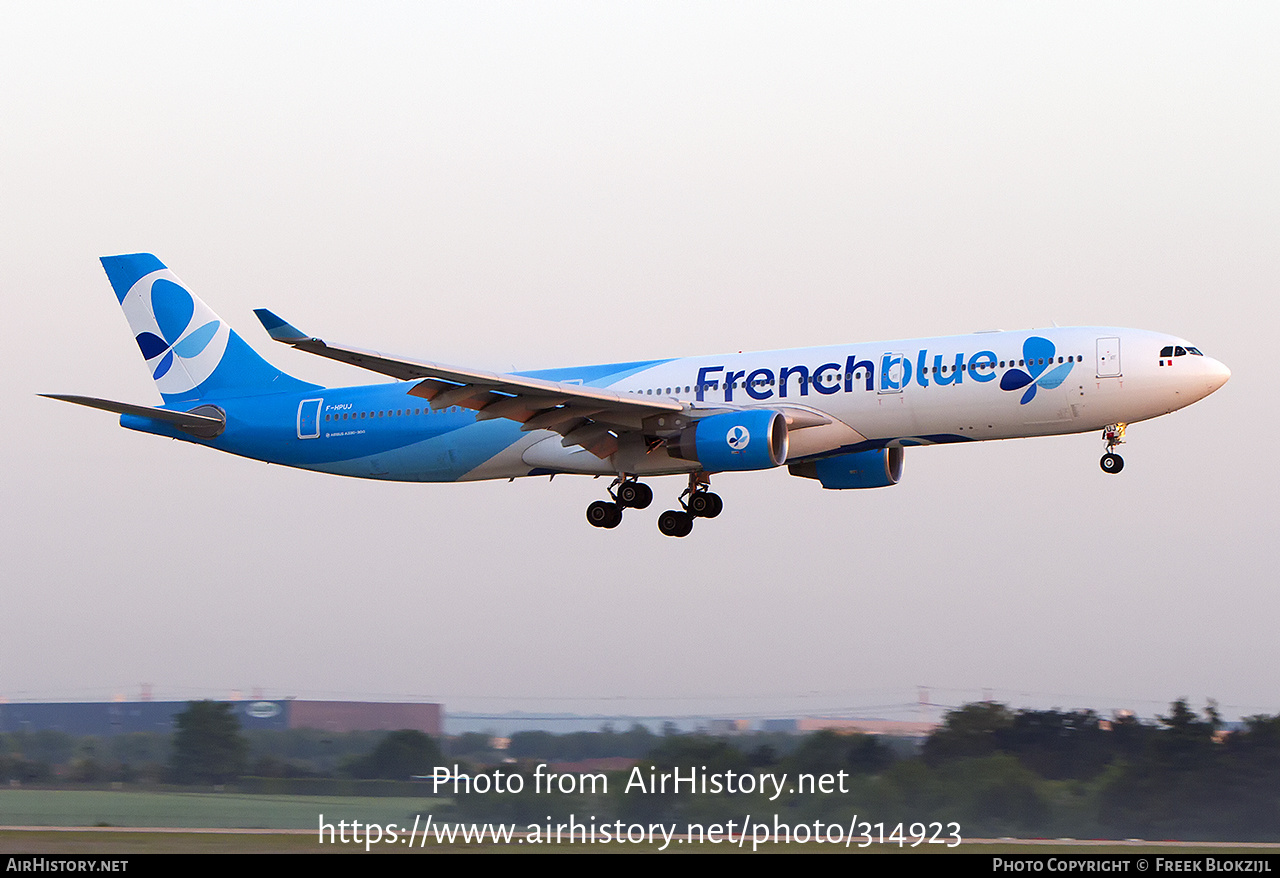 Aircraft Photo of F-HPUJ | Airbus A330-323E | French Blue | AirHistory.net #314923