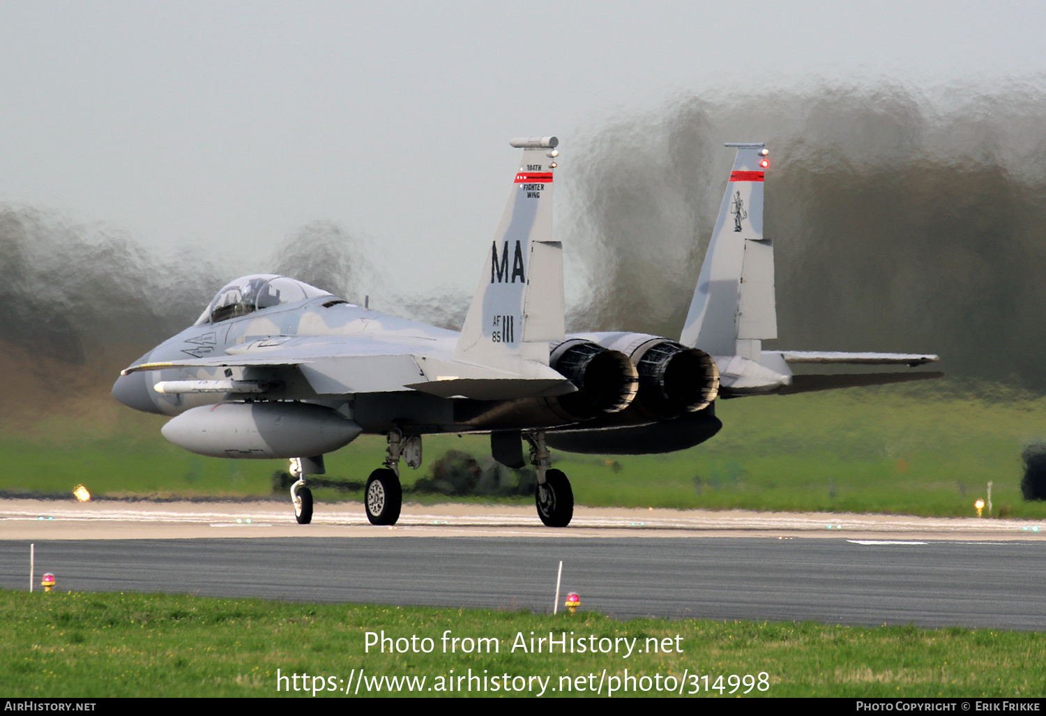 Aircraft Photo of 85-0111 | McDonnell Douglas F-15C Eagle | USA - Air Force | AirHistory.net #314998