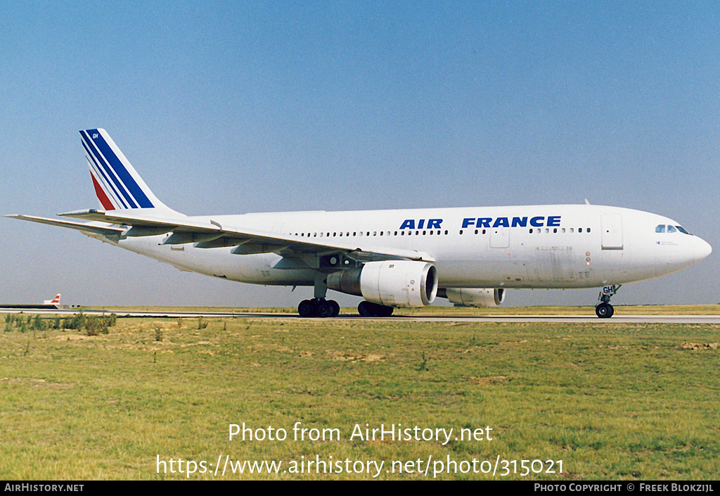 Aircraft Photo of F-BVGH | Airbus A300B4-2C | Air France | AirHistory.net #315021