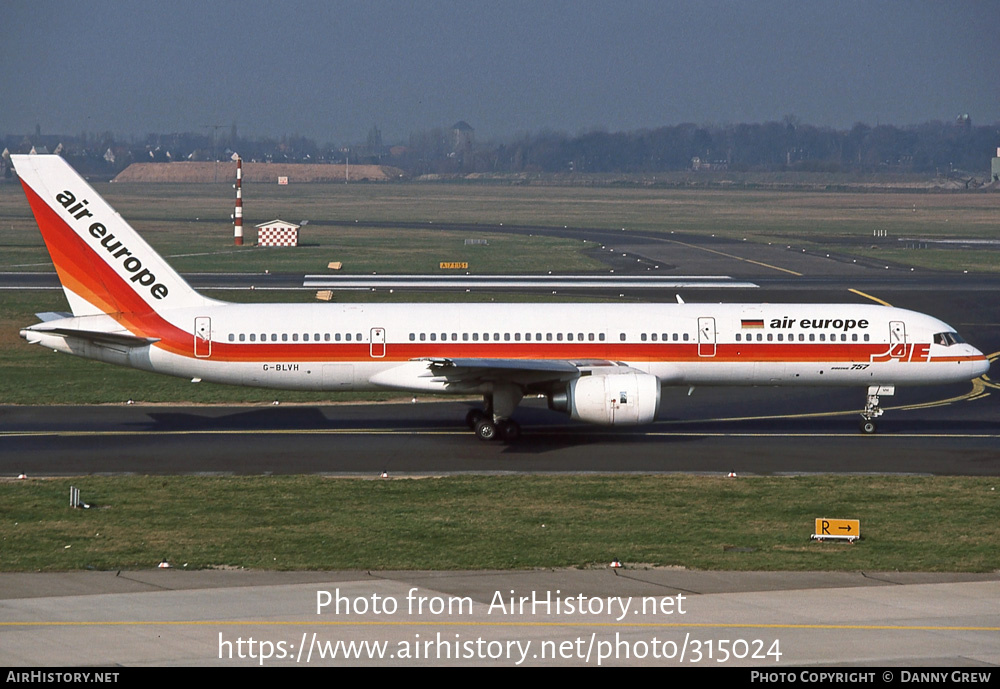 Aircraft Photo of G-BLVH | Boeing 757-236 | Air Europe | AirHistory.net #315024