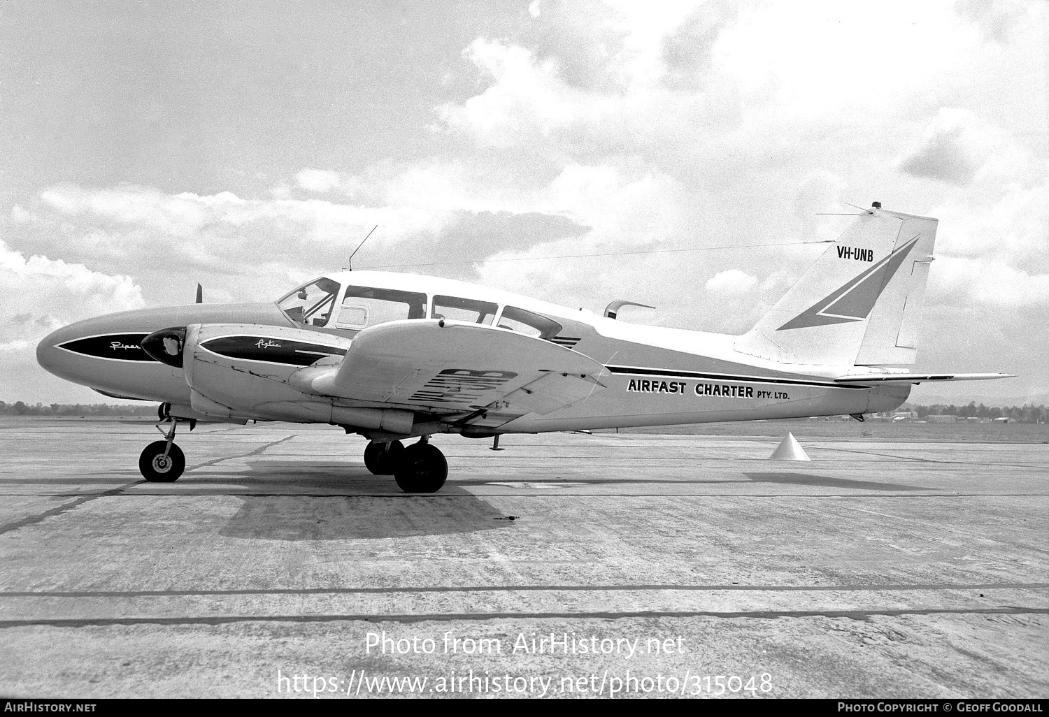 Aircraft Photo of VH-UNB | Piper PA-23-250 Aztec | Airfast Charter | AirHistory.net #315048