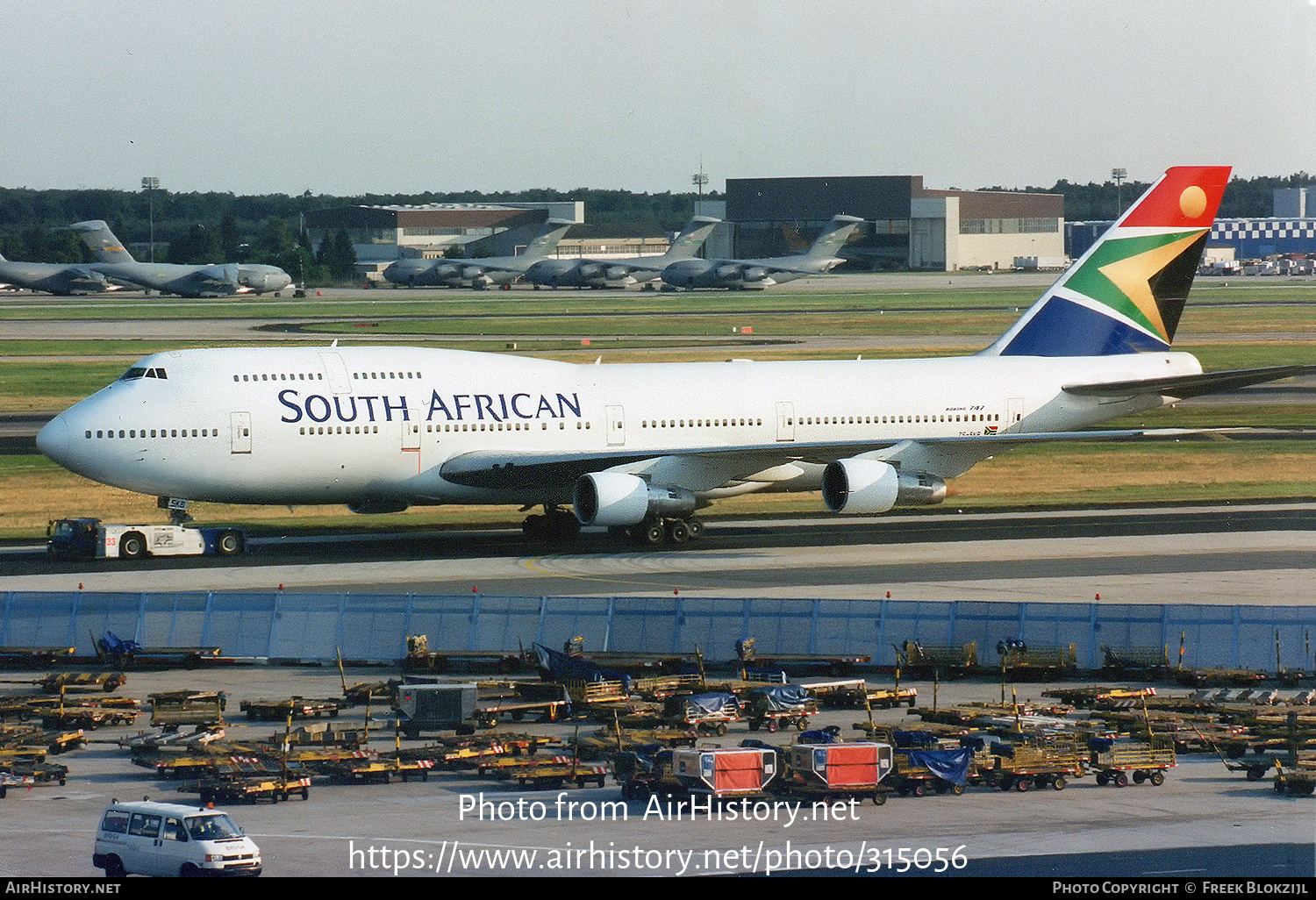 Aircraft Photo of ZS-SKB | Boeing 747-357 | South African Airways | AirHistory.net #315056