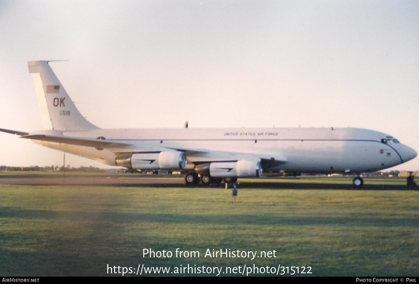 Aircraft Photo of 59-1518 / AF59-518 | Boeing EC-135K | USA - Air Force | AirHistory.net #315122