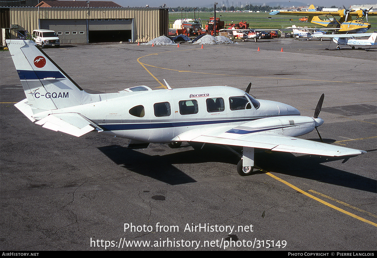 Aircraft Photo of C-GQAM | Piper PA-31-310 Navajo C | Aeropro | AirHistory.net #315149