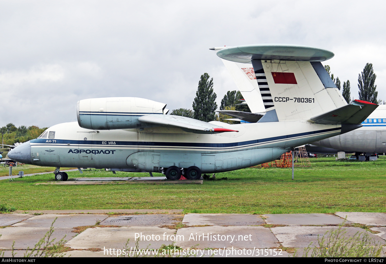 Aircraft Photo of CCCP-780361 | Antonov An-71 | Aeroflot | AirHistory.net #315152