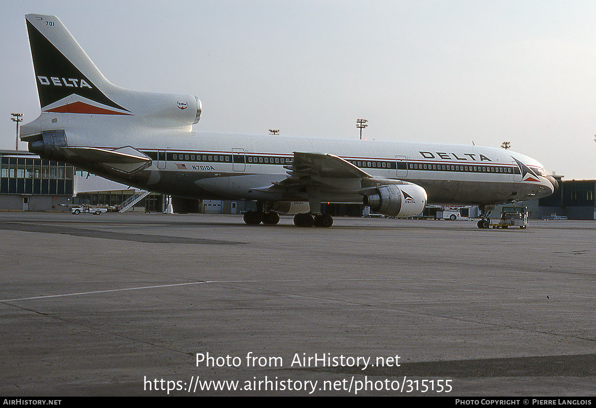 Aircraft Photo of N701DA | Lockheed L-1011-385-1 TriStar 1 | Delta Air Lines | AirHistory.net #315155