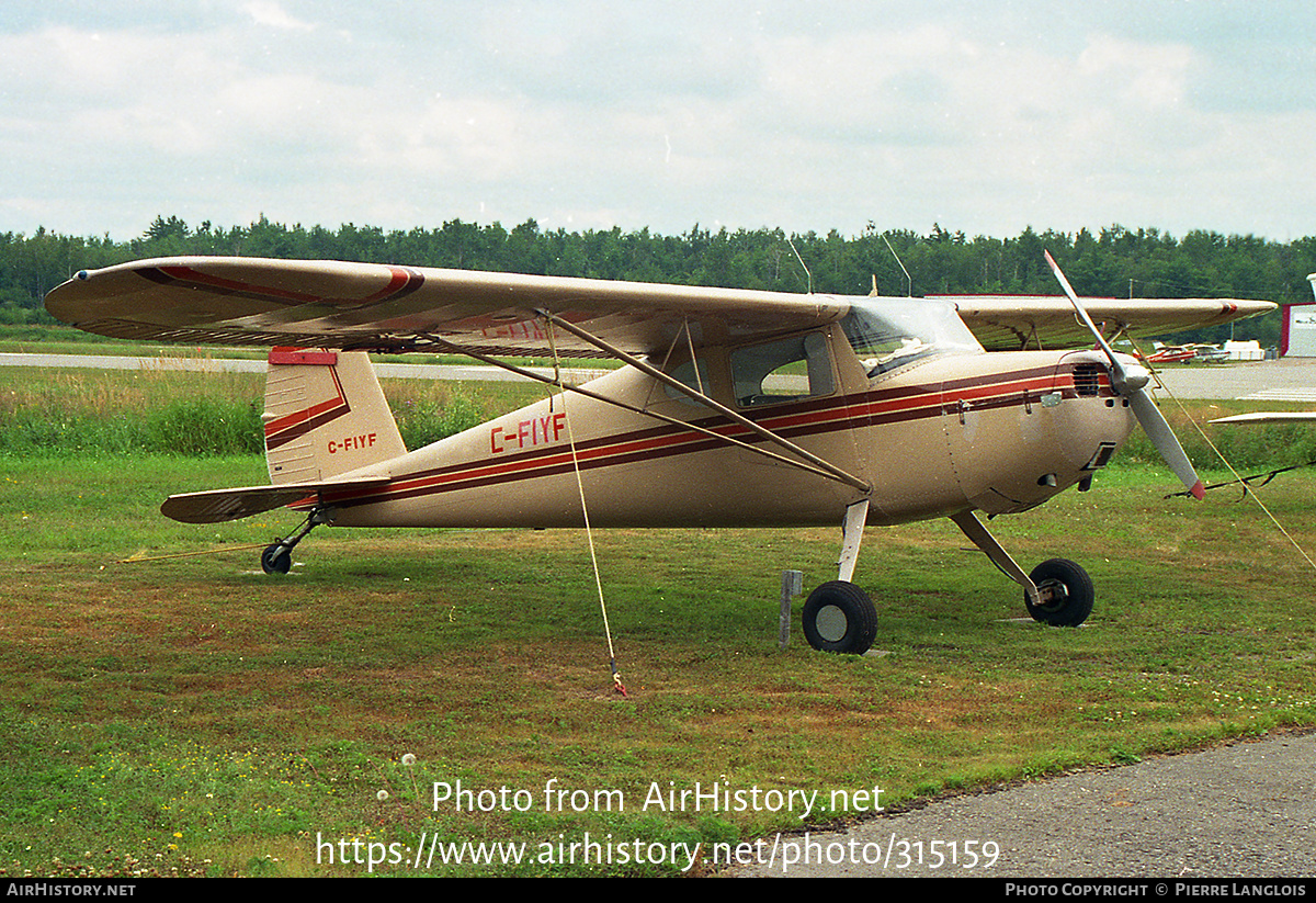 Aircraft Photo of C-FIYF | Cessna 140 | AirHistory.net #315159