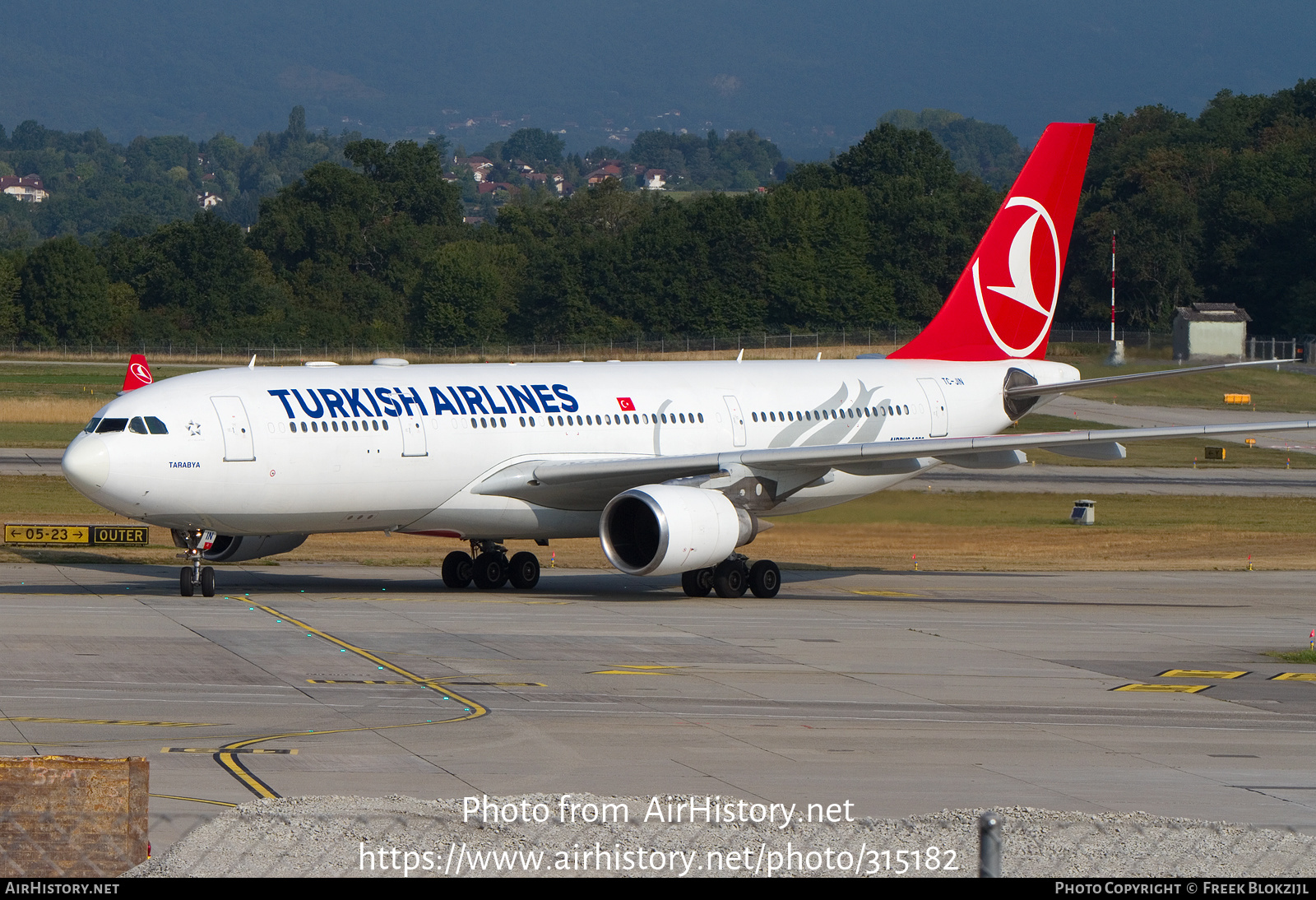 Aircraft Photo of TC-JIN | Airbus A330-203 | Turkish Airlines | AirHistory.net #315182