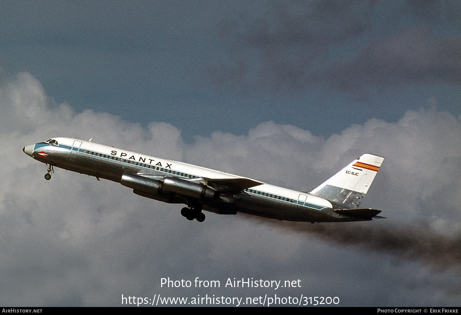 Aircraft Photo of EC-BJC | Convair 990A (30A-5) | Spantax | AirHistory.net #315200