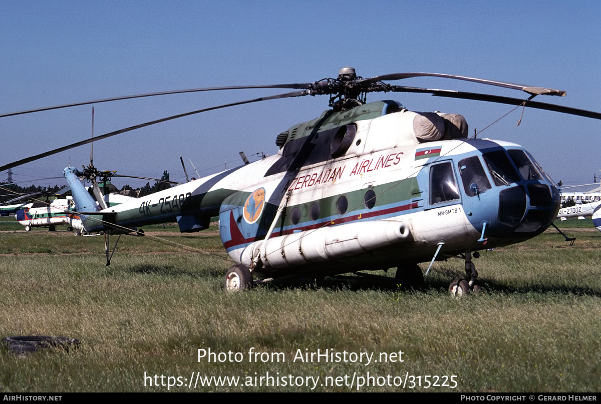 Aircraft Photo of 4K-25482 | Mil Mi-8MTV-1 | Azerbaijan Airlines - AZAL - AHY | AirHistory.net #315225