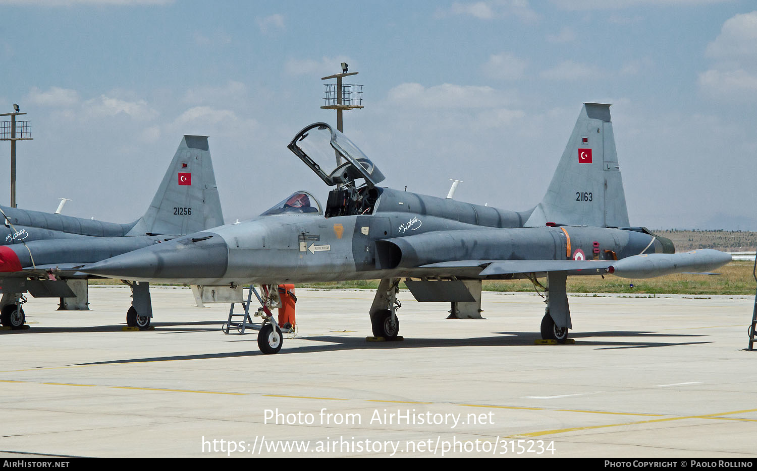 Aircraft Photo of 67-21163 / 21163 | Northrop F-5A-2000 | Turkey - Air Force | AirHistory.net #315234