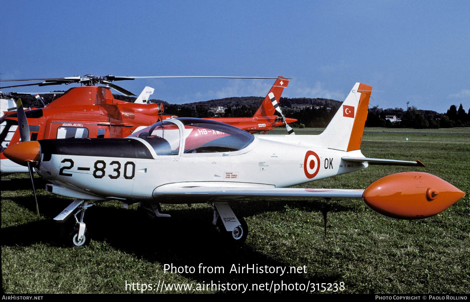 Aircraft Photo of 2-830 | SIAI-Marchetti SF-260D | Turkey - Air Force | AirHistory.net #315238