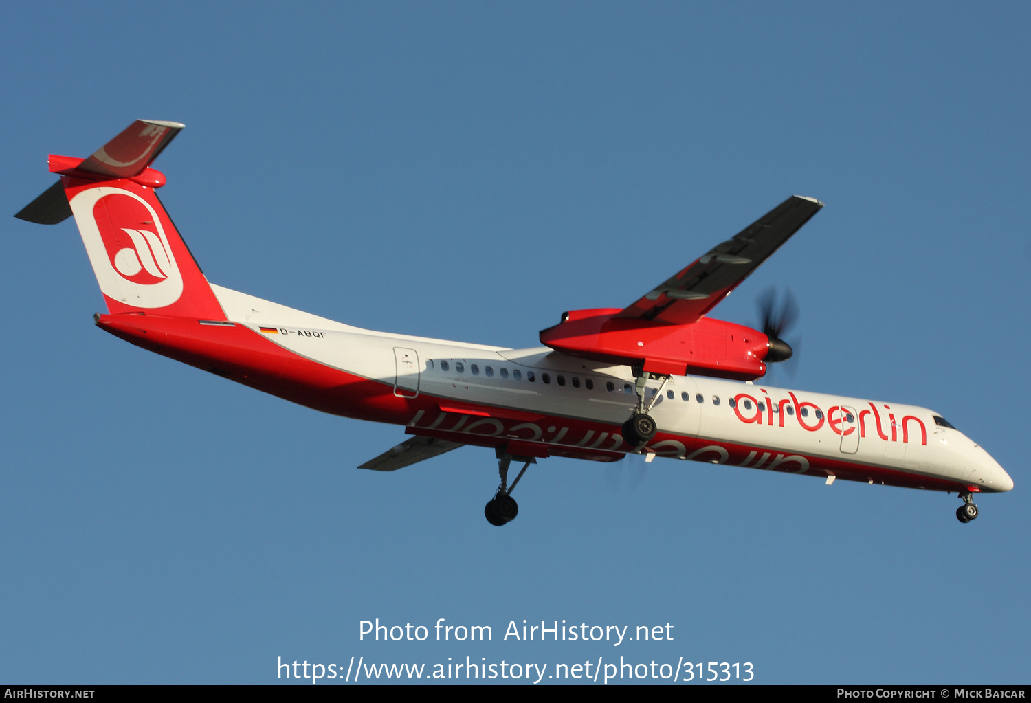 Aircraft Photo of D-ABQF | Bombardier DHC-8-402 Dash 8 | Air Berlin | AirHistory.net #315313