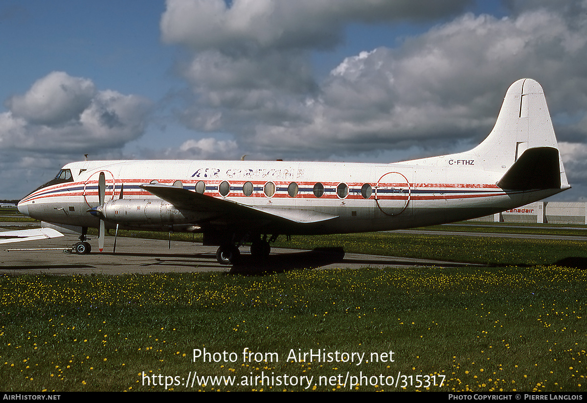 Aircraft Photo of C-FTHZ | Vickers 757 Viscount | Air Cardinal | AirHistory.net #315317