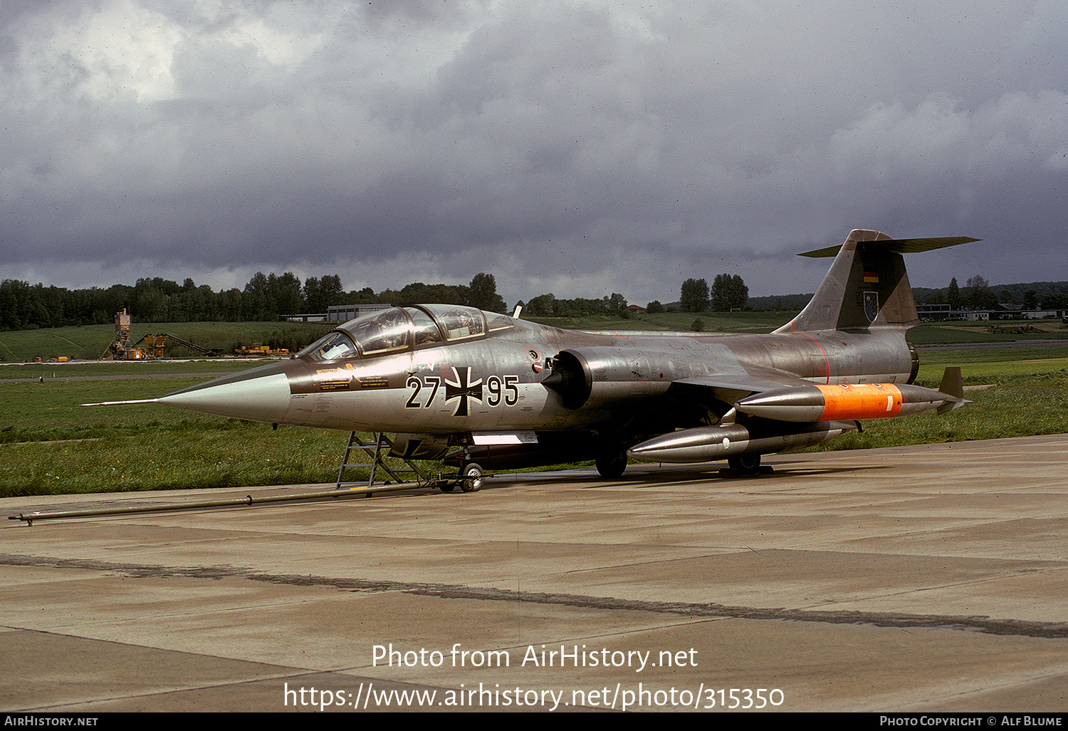 Aircraft Photo of 2795 | Lockheed TF-104G Starfighter | Germany - Air Force | AirHistory.net #315350