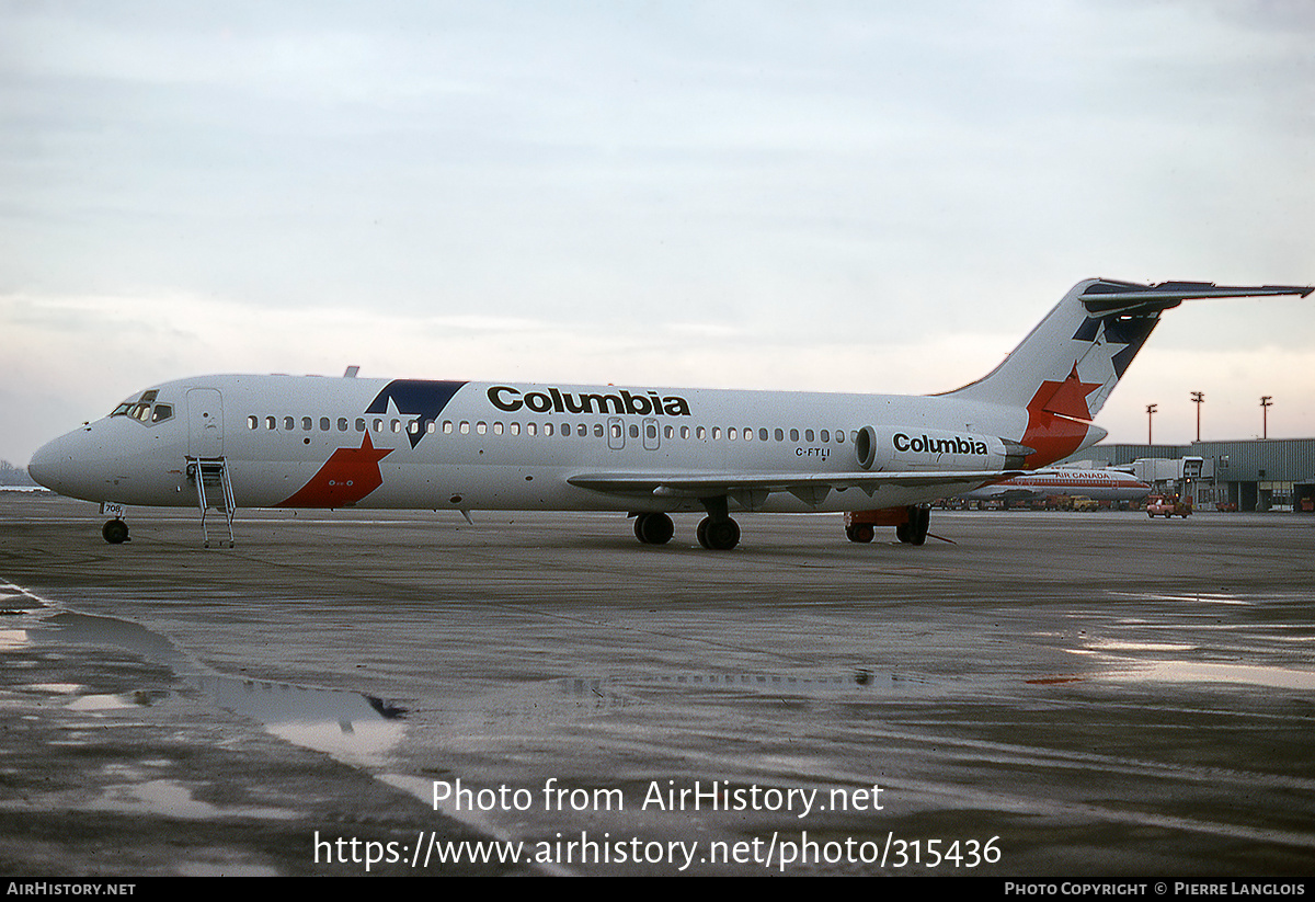 Aircraft Photo of C-FTLI | McDonnell Douglas DC-9-32 | Columbia Air | AirHistory.net #315436