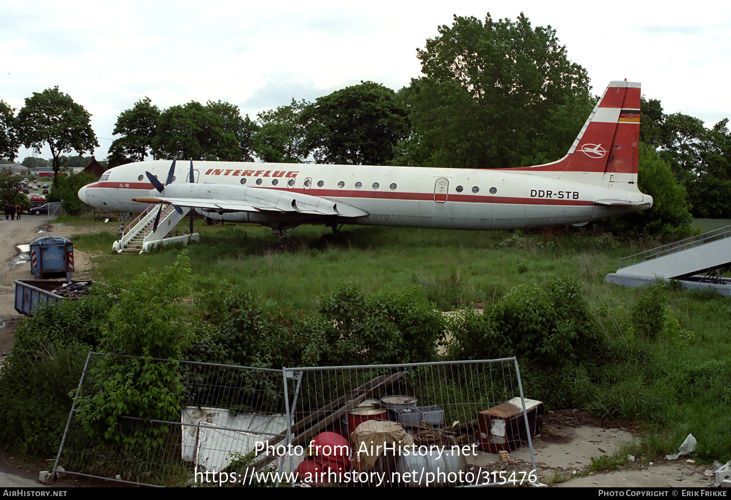 Aircraft Photo of DDR-STB | Ilyushin Il-18V | Interflug | AirHistory.net #315476