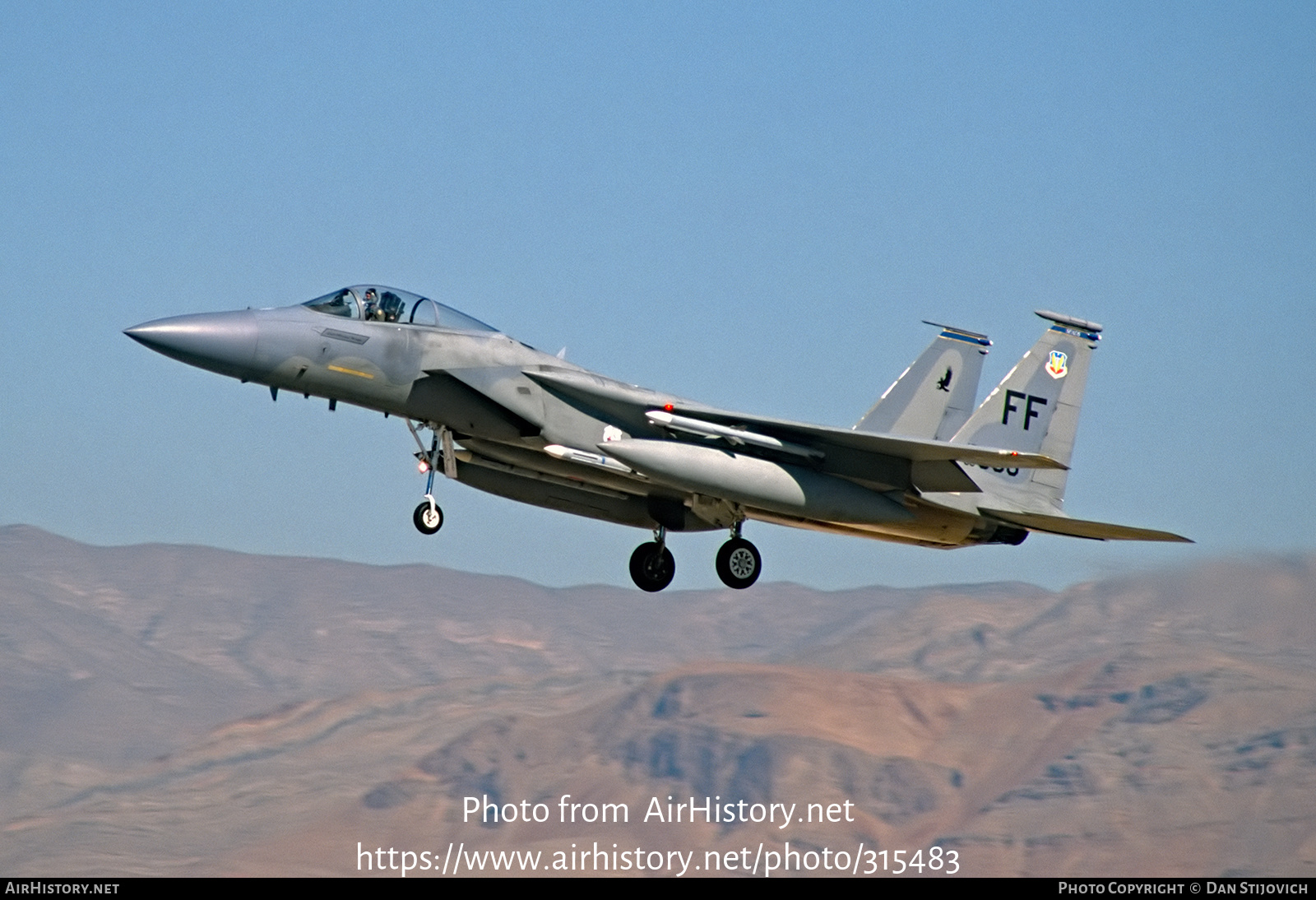 Aircraft Photo of 83-0036 / AF83-036 | McDonnell Douglas F-15C Eagle | USA - Air Force | AirHistory.net #315483