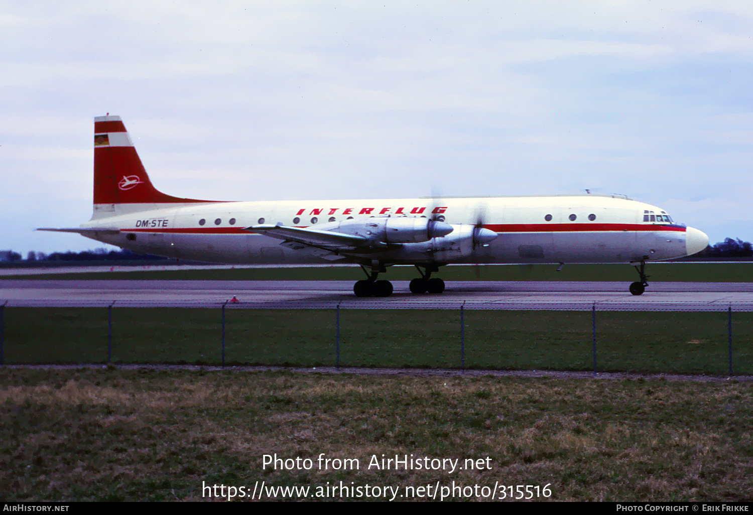 Aircraft Photo of DM-STE | Ilyushin Il-18V | Interflug | AirHistory.net #315516