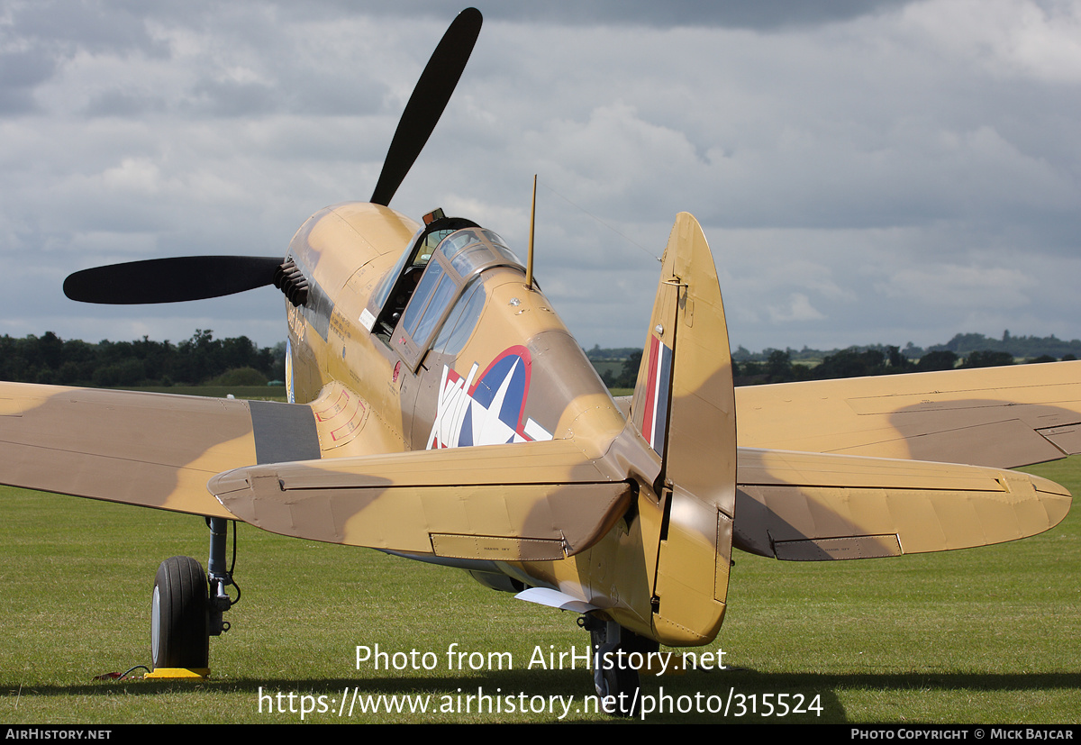 Aircraft Photo of G-CGZP | Curtiss P-40F Warhawk | USA - Air Force | AirHistory.net #315524