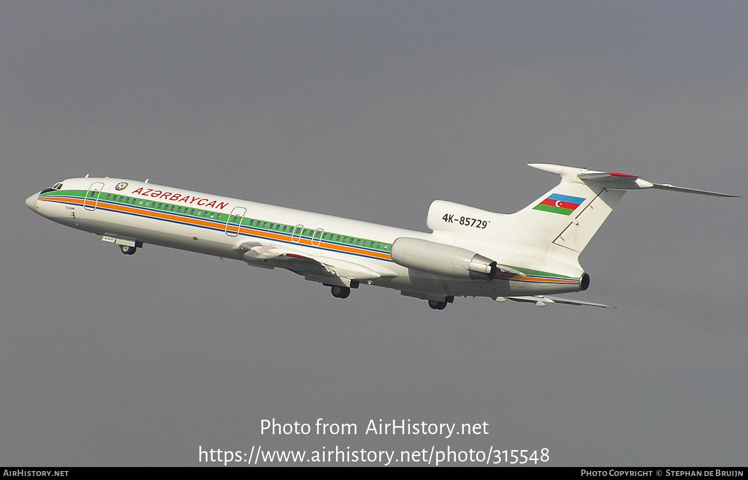 Aircraft Photo of 4K-85729 | Tupolev Tu-154M | Azerbaijan Government | AirHistory.net #315548