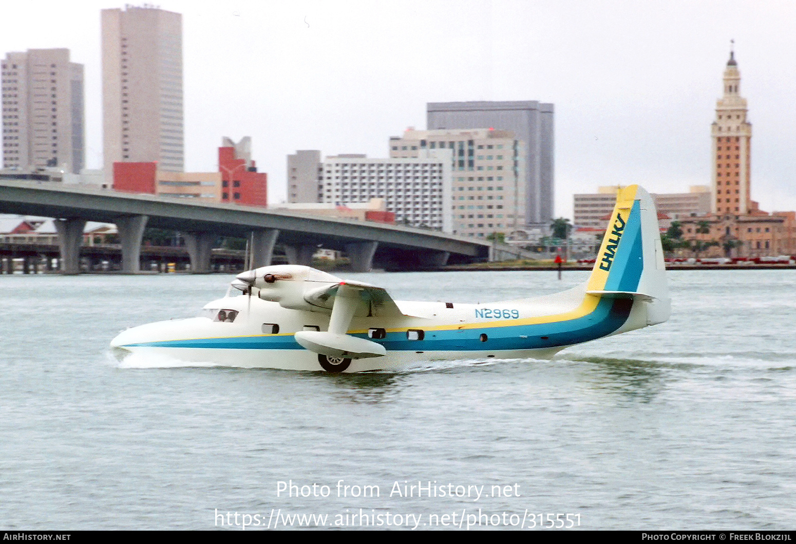 Aircraft Photo of N2969 | Grumman G-73T Turbo Mallard | Chalk's International Airlines | AirHistory.net #315551