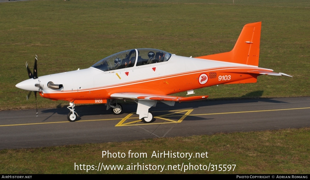 Aircraft Photo of 9103 | Pilatus PC-21 | Singapore - Air Force | AirHistory.net #315597