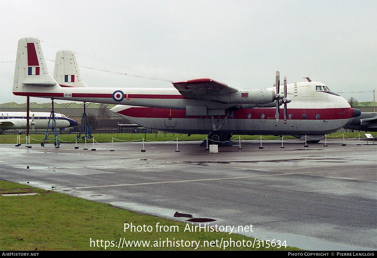 Aircraft Photo of XP411 | Armstrong Whitworth AW-660 Argosy C.1 | UK - Air Force | AirHistory.net #315634