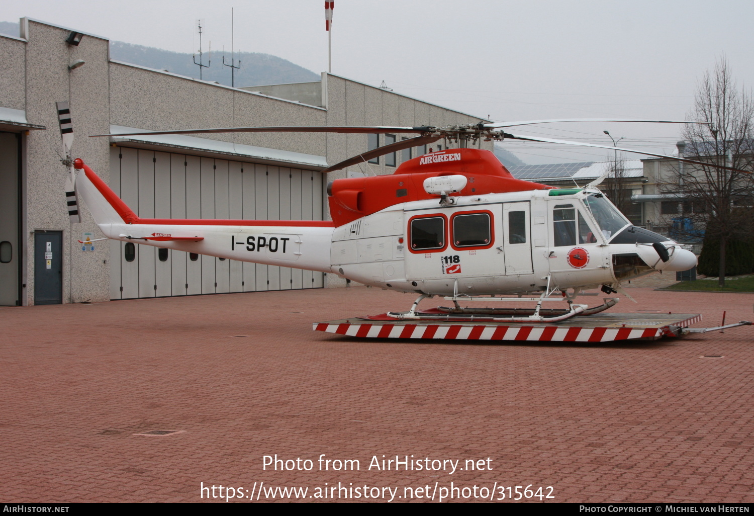 Aircraft Photo of I-SPOT | Bell 412SP | Airgreen | AirHistory.net #315642