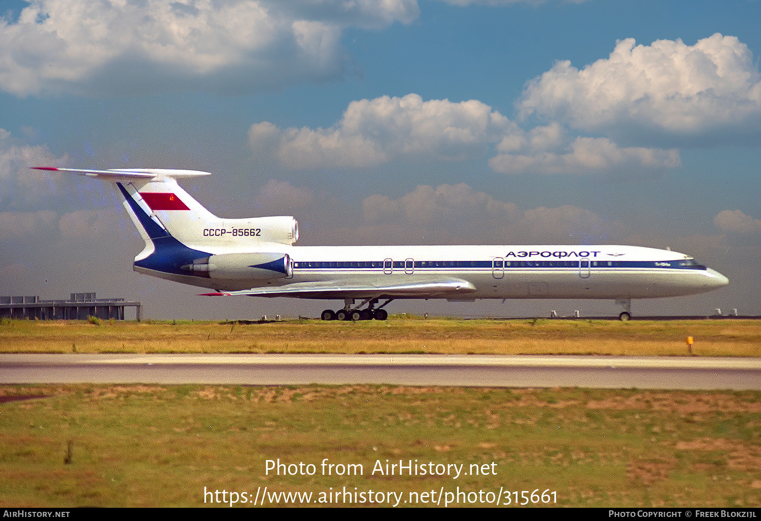 Aircraft Photo of CCCP-85662 | Tupolev Tu-154M | Aeroflot | AirHistory.net #315661