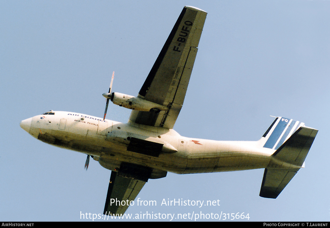 Aircraft Photo of F-BUFQ | Transall C-160P | Air France | AirHistory.net #315664