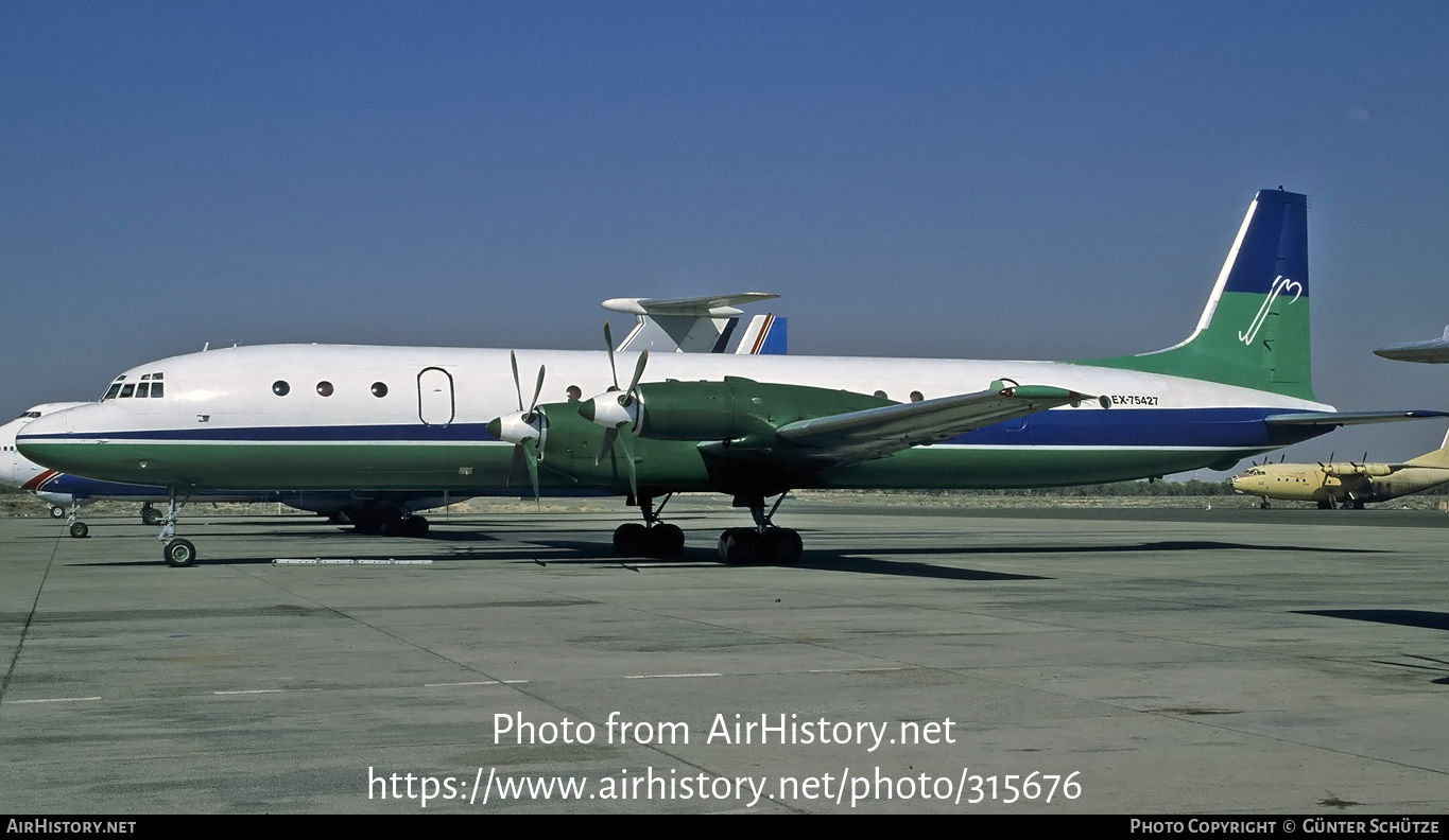 Aircraft Photo of EX-75427 | Ilyushin Il-18V | Daallo Airlines | AirHistory.net #315676