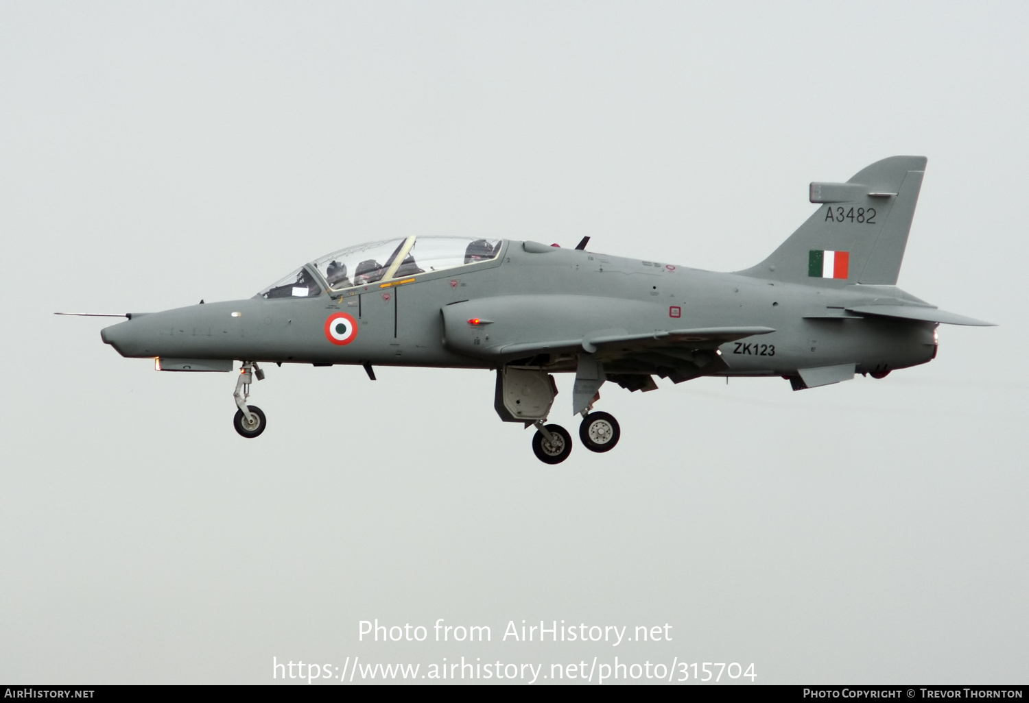 Aircraft Photo of A3482 / ZK123 | BAE Systems Hawk 132 | India - Air Force | AirHistory.net #315704