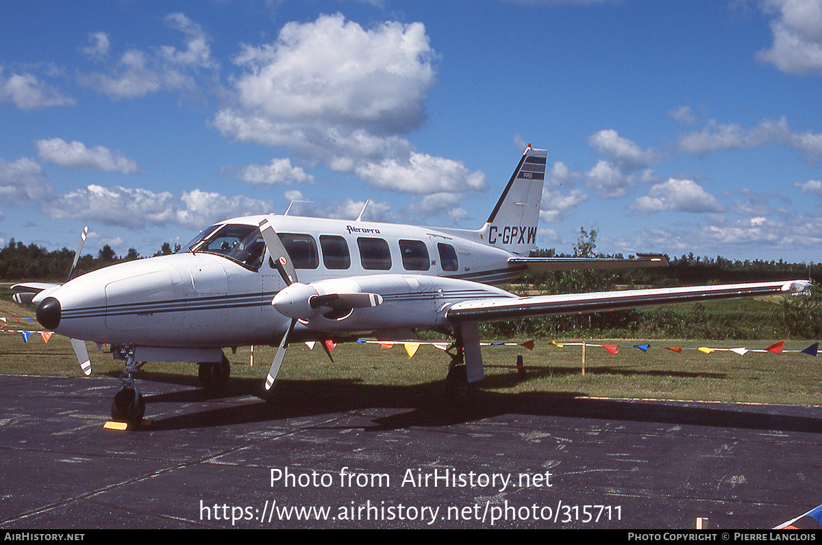 Aircraft Photo of C-GPXW | Piper PA-31-350 Navajo Chieftain | Aeropro | AirHistory.net #315711