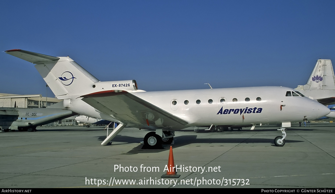 Aircraft Photo of EX-87426 | Yakovlev Yak-40 | Aerovista Gulf Express | AirHistory.net #315732