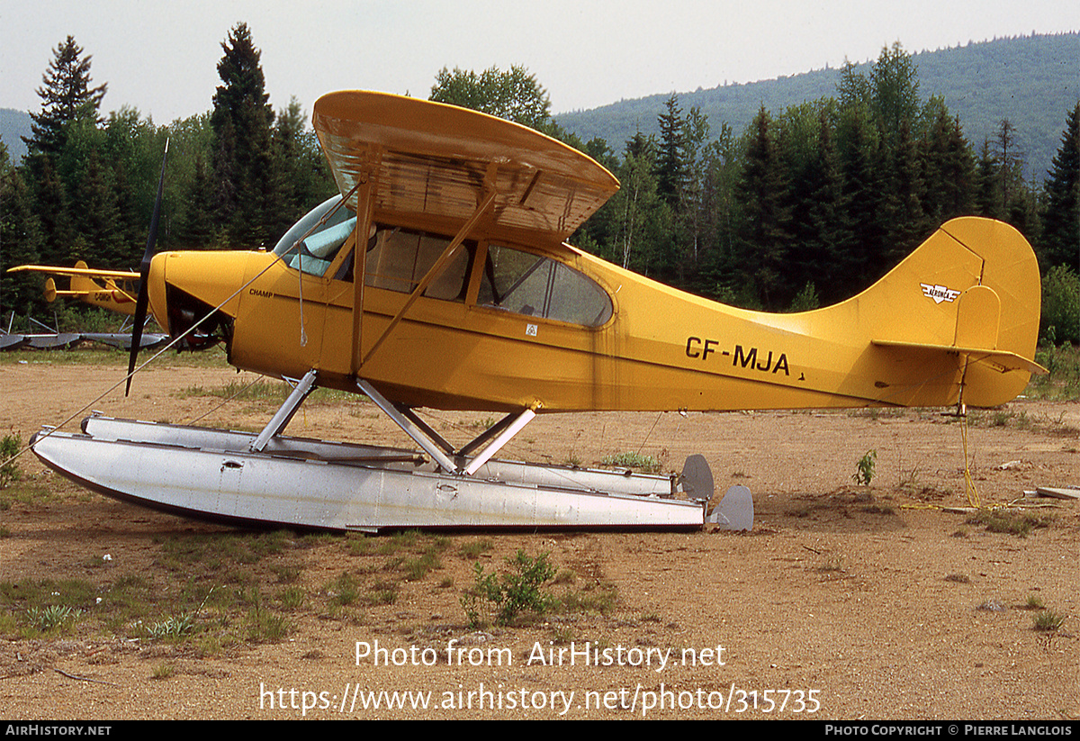 Aircraft Photo of CF-MJA | Aeronca L-16A (7BCM) | AirHistory.net #315735