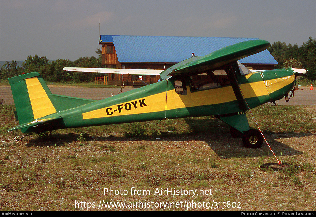 Aircraft Photo of C-FOYK | Murphy Rebel UL/A | AirHistory.net #315802