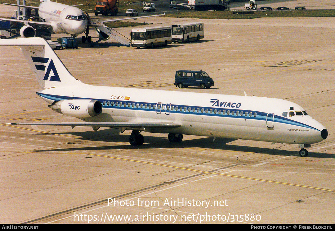 Aircraft Photo of EC-BYI | McDonnell Douglas DC-9-32 | Aviaco | AirHistory.net #315880