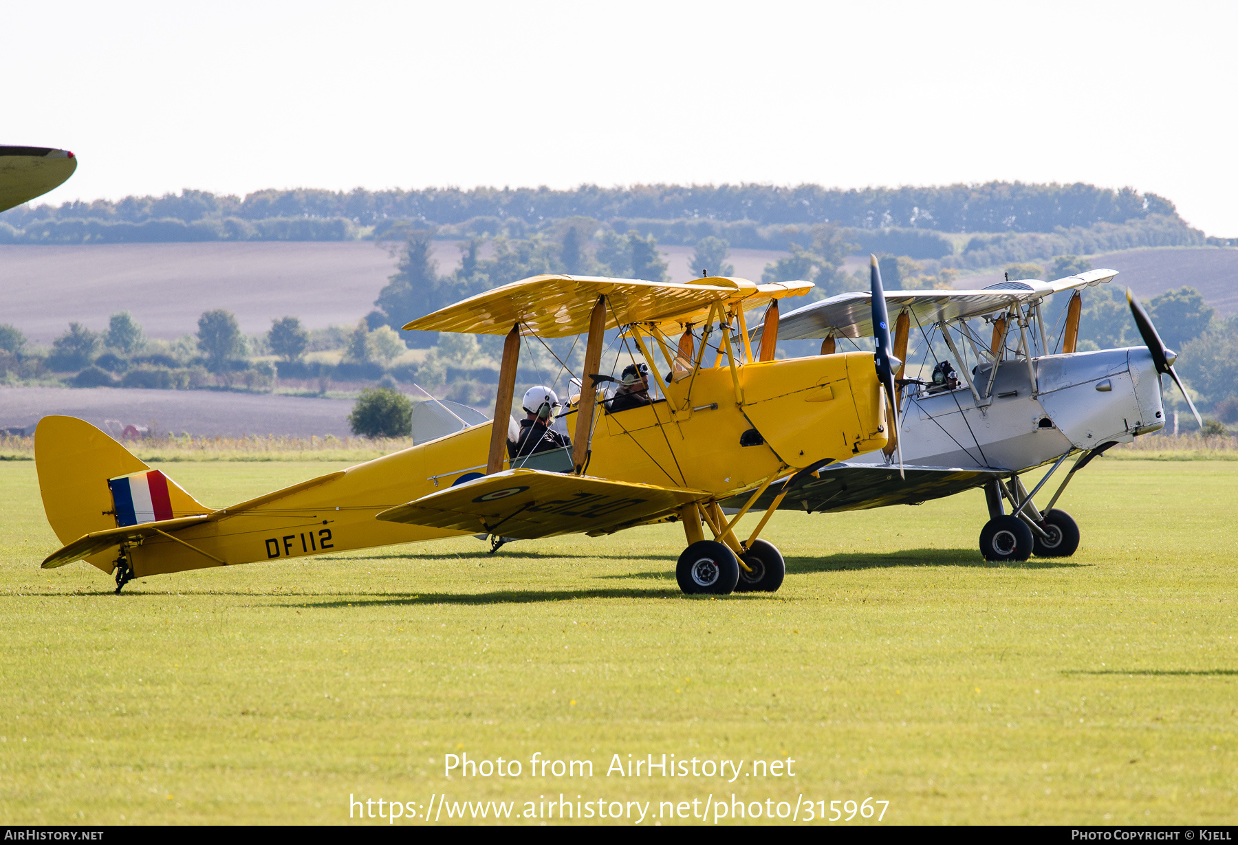 Aircraft Photo of G-ANRM / DF112 | De Havilland D.H. 82A Tiger Moth II | UK - Air Force | AirHistory.net #315967