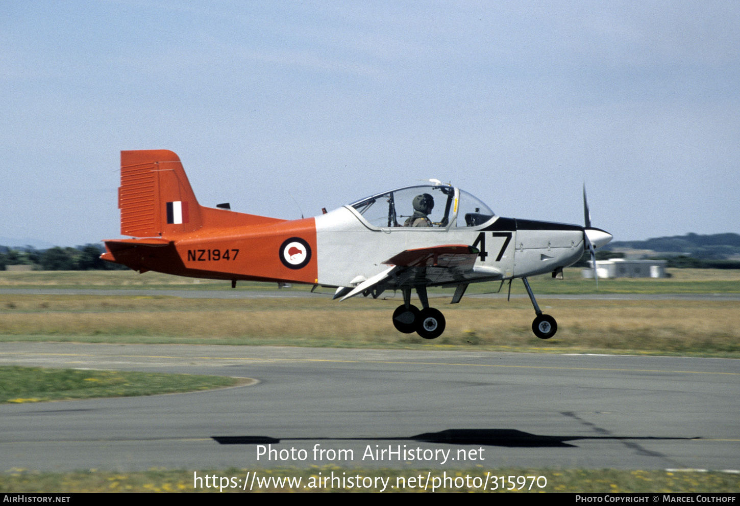 Aircraft Photo of NZ1947 | New Zealand CT-4B Airtrainer | New Zealand - Air Force | AirHistory.net #315970