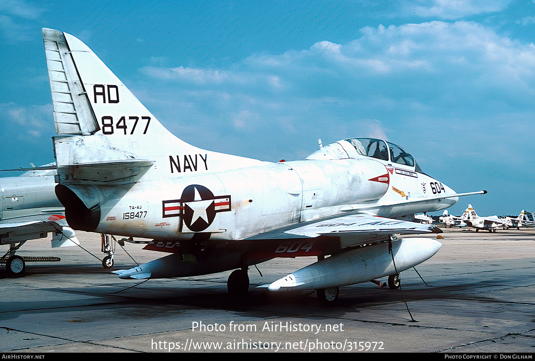 Aircraft Photo of 158477 / 8477 | McDonnell Douglas TA-4J Skyhawk | USA - Navy | AirHistory.net #315972