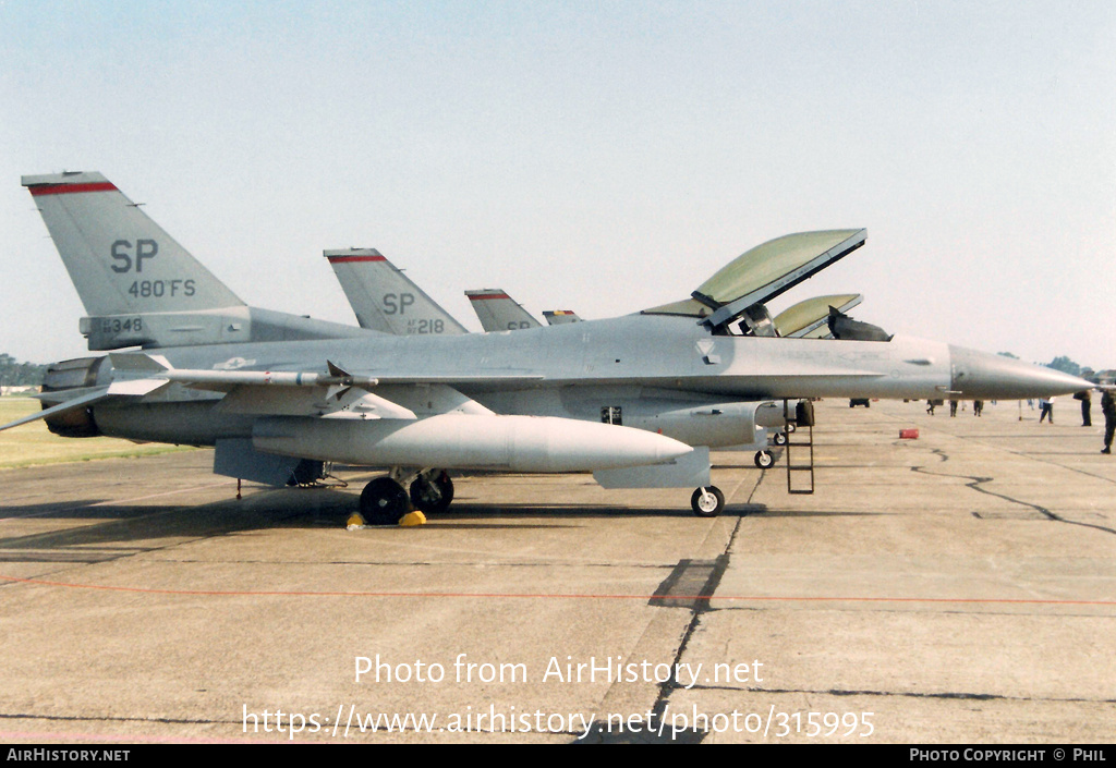 Aircraft Photo of 86-0348 / AF86-348 | General Dynamics F-16C Fighting Falcon | USA - Air Force | AirHistory.net #315995