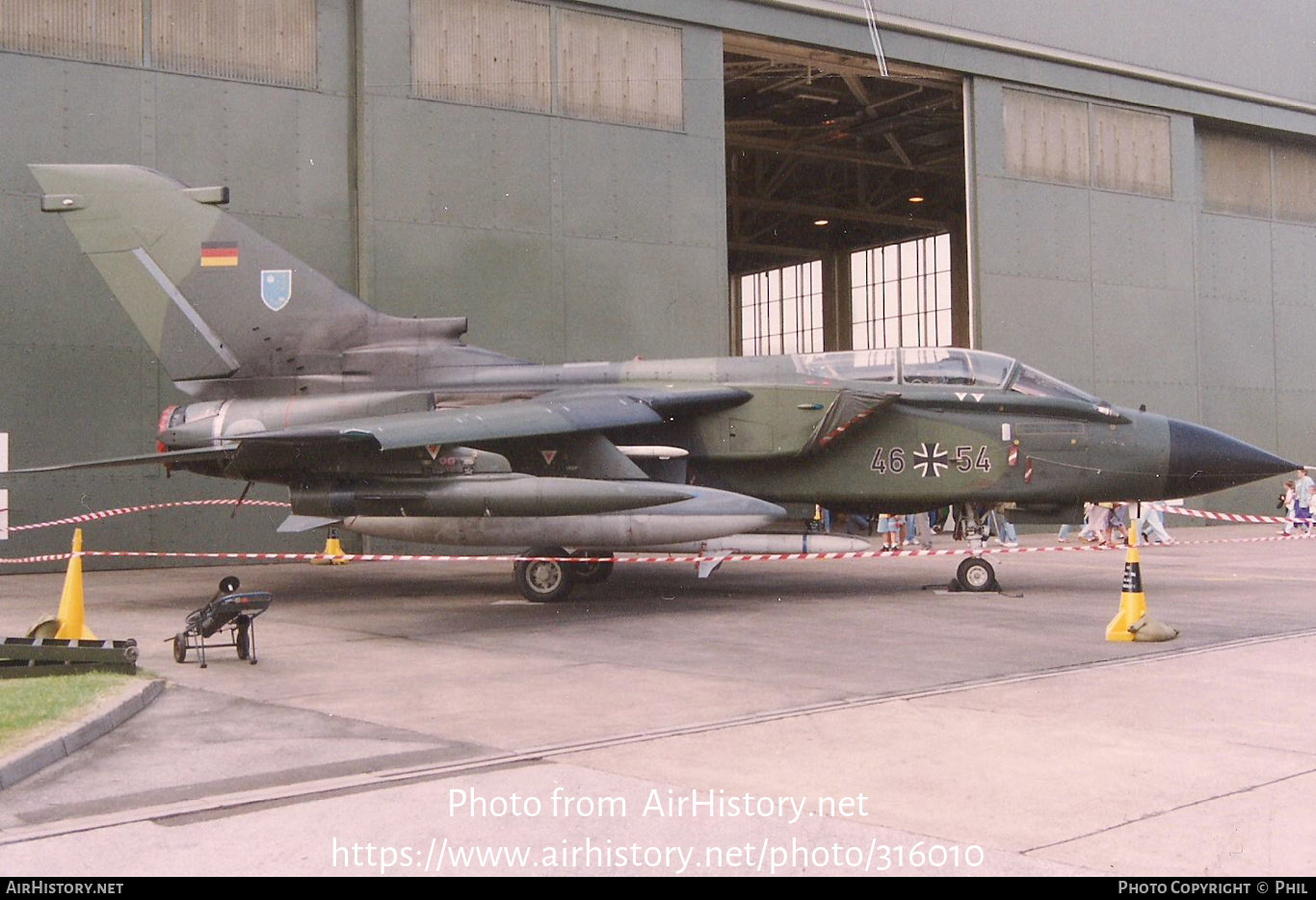 Aircraft Photo of 4654 | Panavia Tornado ECR | Germany - Air Force | AirHistory.net #316010