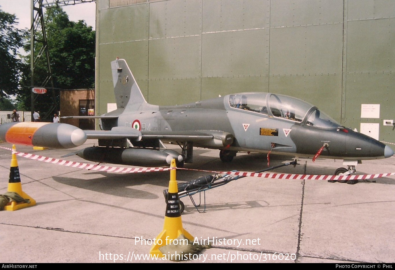 Aircraft Photo of MM54450 | Aermacchi MB-339A | Italy - Air Force | AirHistory.net #316020