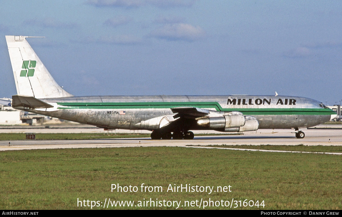 Aircraft Photo of N851MA | Boeing 707-331C | Millon Air | AirHistory.net #316044